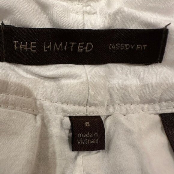 The Limited 'Cassidy Fit' Blue and White Linen Blend Shorts - Picture 5 of 5